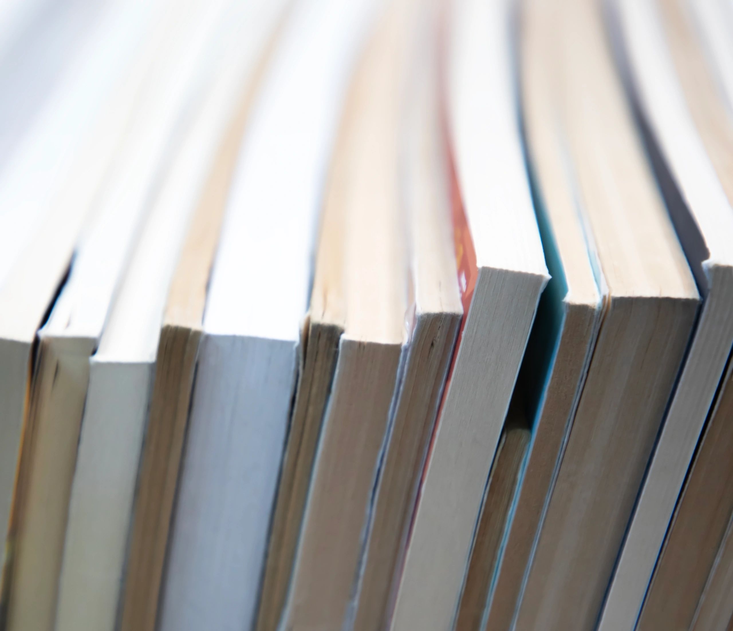Stack of books representing Catholic reading resources